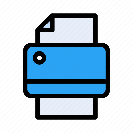 Copy, device, document, print, printer icon - Download on Iconfinder