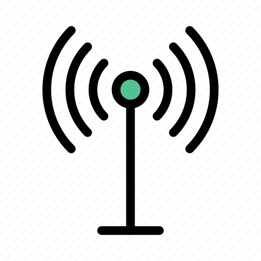 Antenna, communication, signal, tower, wireless icon - Download on Iconfinder