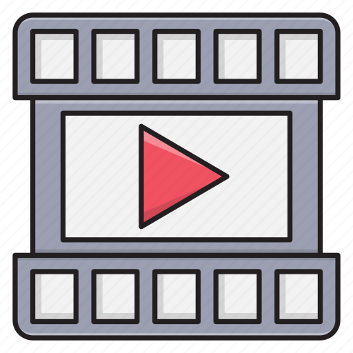 Cinema, movie, multimedia, reel, video icon - Download on Iconfinder