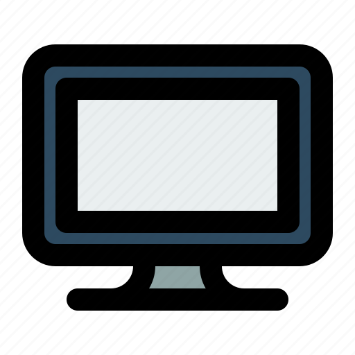 Monitor, screen, computer, desktop icon - Download on Iconfinder