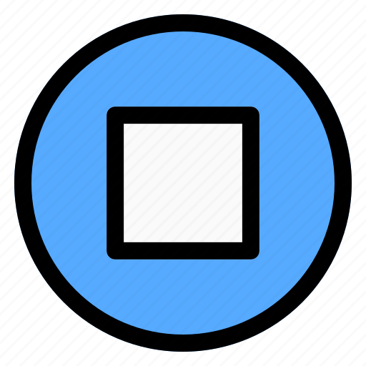 Stop, pause, multimedia, media icon - Download on Iconfinder