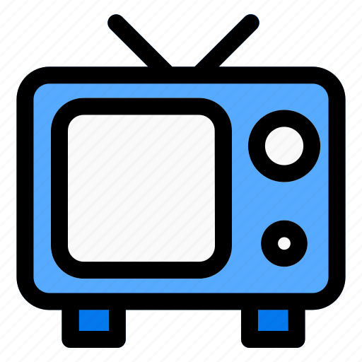 Tv, retro, television, multimedia, old icon - Download on Iconfinder