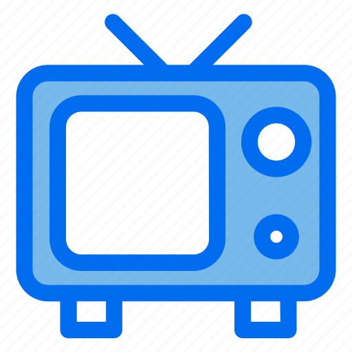 1, tv, retro, television, multimedia, old icon - Download on Iconfinder