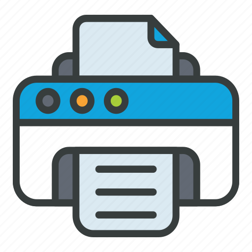 Print, technology, digital, paper, equipment icon - Download on Iconfinder