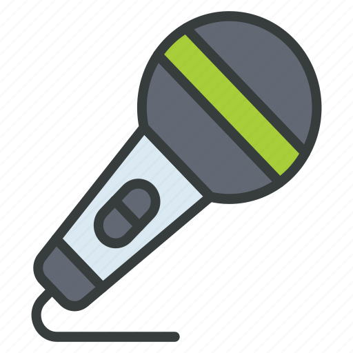 Performance, karaoke, mic, woman, girl, song icon - Download on Iconfinder