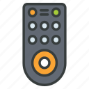communication, power, button, remote, video