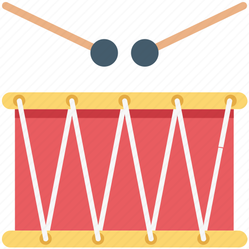 Drum, drumbeat, entertainment, music instrument, percussion icon - Download on Iconfinder