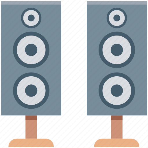 Entertainment, sound, speaker, speakers, stereo, woofers icon - Download on Iconfinder