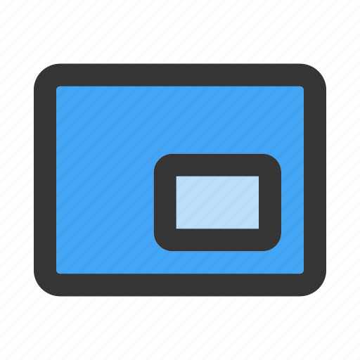 Miniplayer, mode, display, screen, multimedia icon - Download on Iconfinder