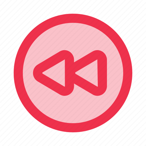 Rewind, previous, back, video, multimedia icon - Download on Iconfinder