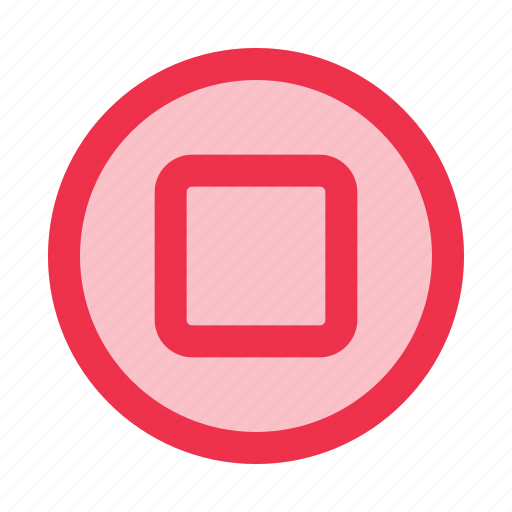 Stop, button, video, music, multimedia icon - Download on Iconfinder