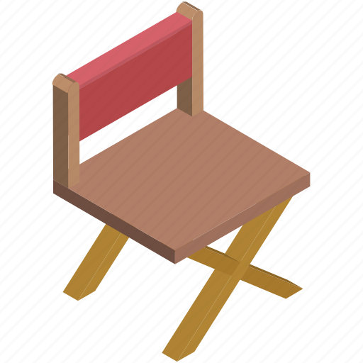 Chair, director chair, folding chair, furniture, studio chair icon - Download on Iconfinder