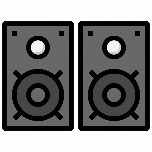 Loudspeaker, speaker, audio, sound, music icon - Download on Iconfinder