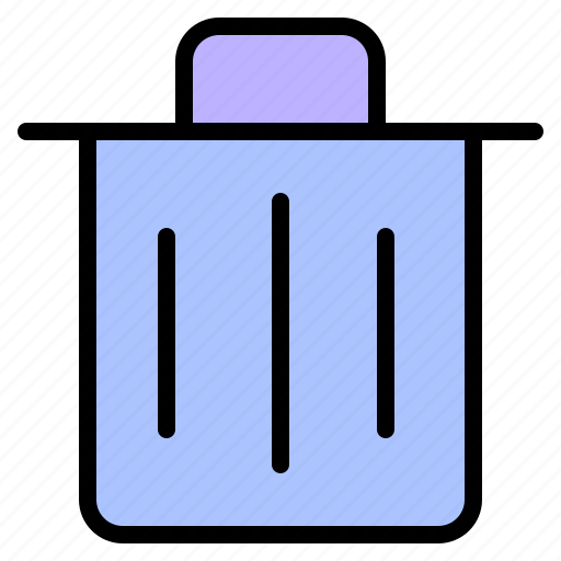 Bin, can, delete, garbage, recycle, rubbish, trash icon - Download on Iconfinder