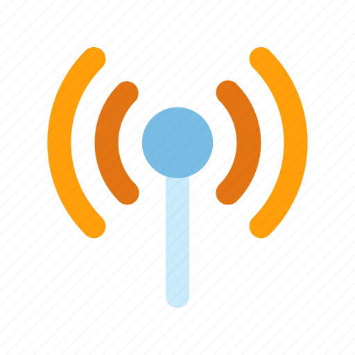 Radio, antenna, broadcast, signal icon - Download on Iconfinder