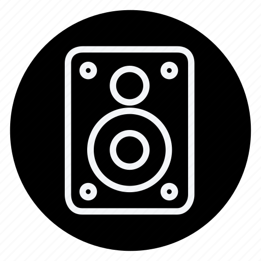 Audio, media, multimedia, music, video, soundbox, speaker icon - Download on Iconfinder
