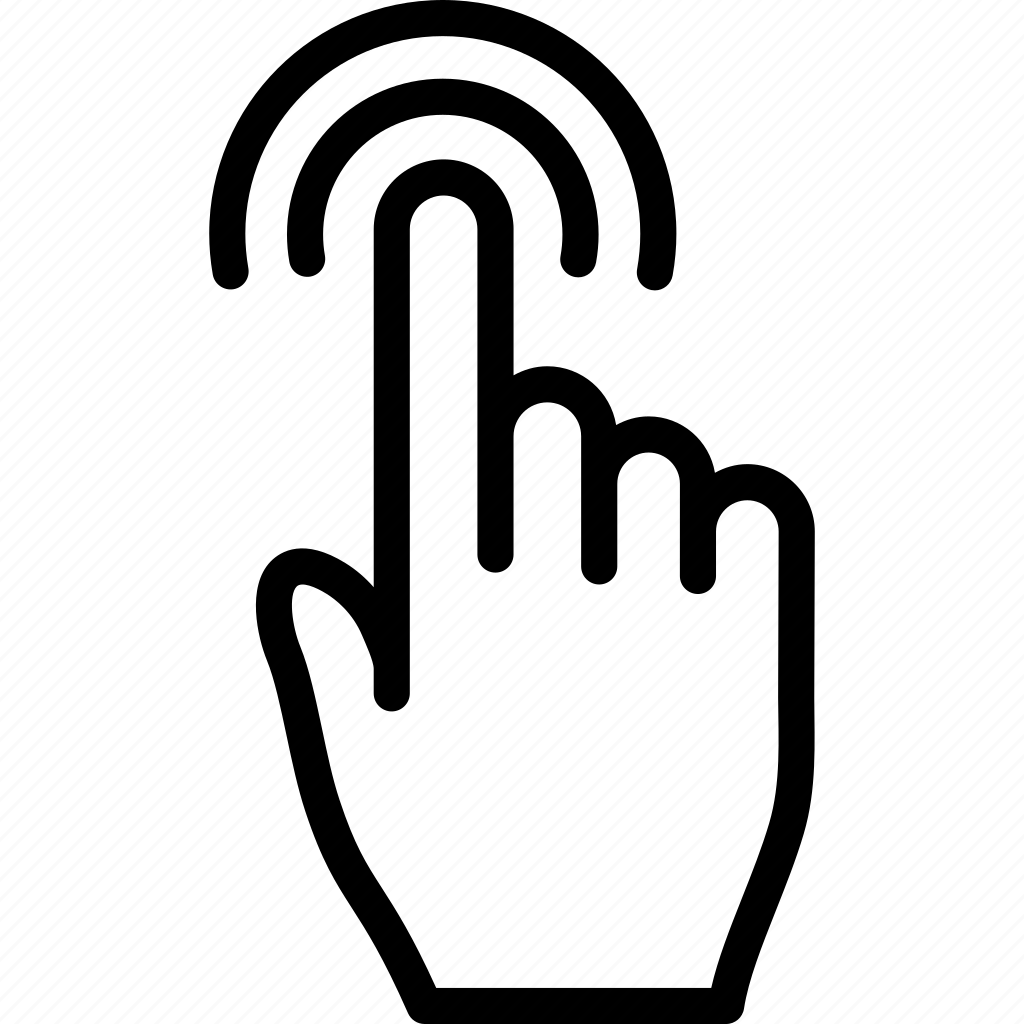Touch icon. Kuch шсщт. Палец тап. Finger Touch icon White Color. Tap icon