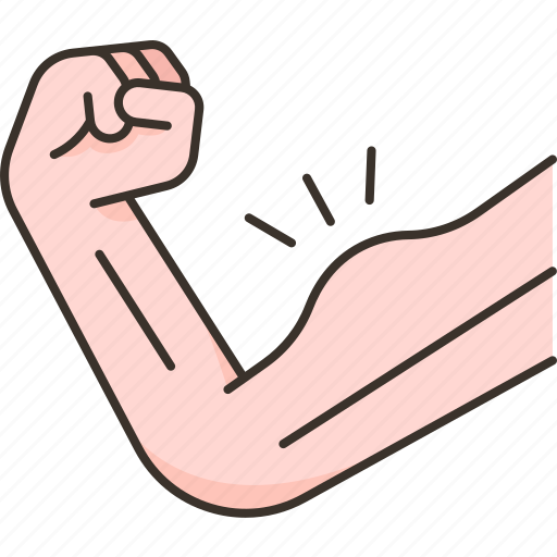 Arm, weak, muscular, atrophy, physical icon - Download on Iconfinder