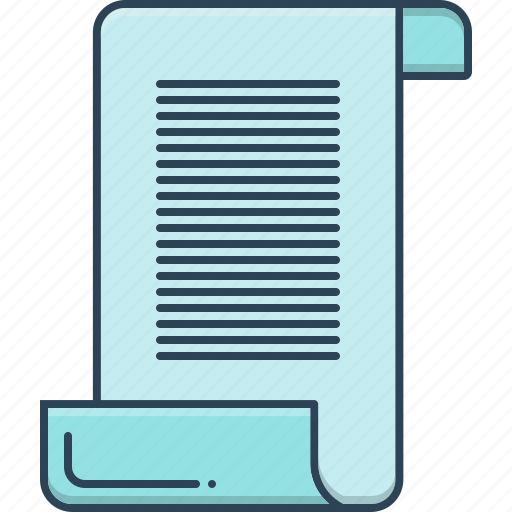 Hebrew, open, paper, scroll, scroll paper icon - Download on Iconfinder