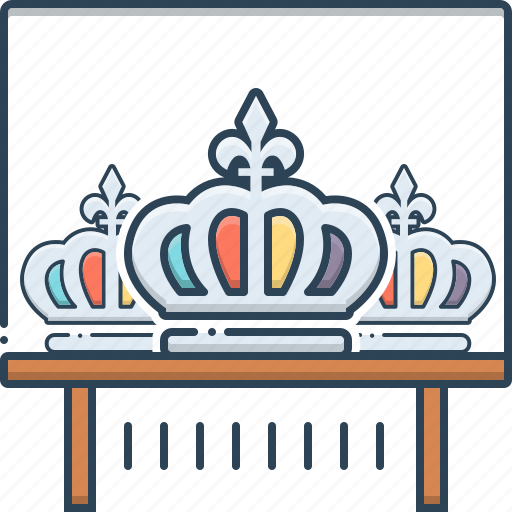 Ancient, crown, diadem, exhibit, frontlet, old icon - Download on Iconfinder