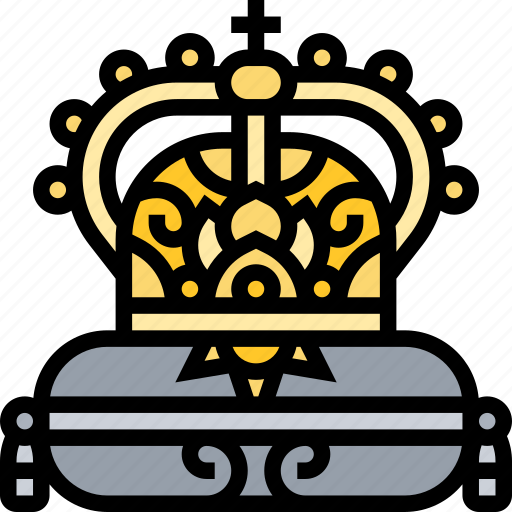Crown, royal, monarchy, jewelry, historic icon - Download on Iconfinder