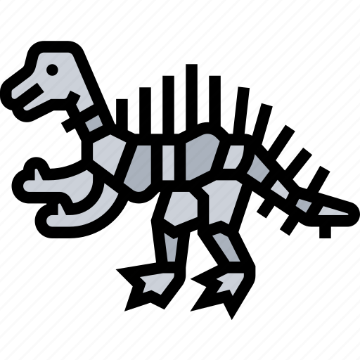 Dinosaur, skeleton, jurassic, prehistoric, exhibition icon - Download on Iconfinder