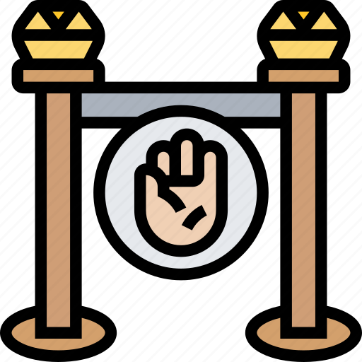 Barrier, rope, security, entrance, restriction icon - Download on Iconfinder