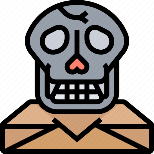 Bone, skull, human, prehistoric, evolution icon - Download on Iconfinder