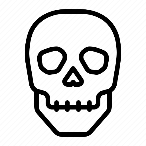 Skull, skeleton, dead, horror, dangerous, death, halloween icon - Download on Iconfinder