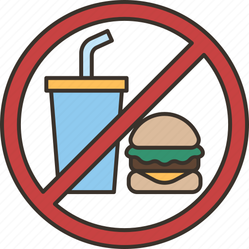 Food, prohibited, drink, eat, restriction icon - Download on Iconfinder