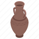 ancient vase, mud pot, museum vase, pottery, vase