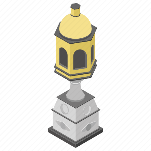 Art gallery, exhibition, heritage lamp, islamic lamp, museum lamp, museum showcase icon - Download on Iconfinder
