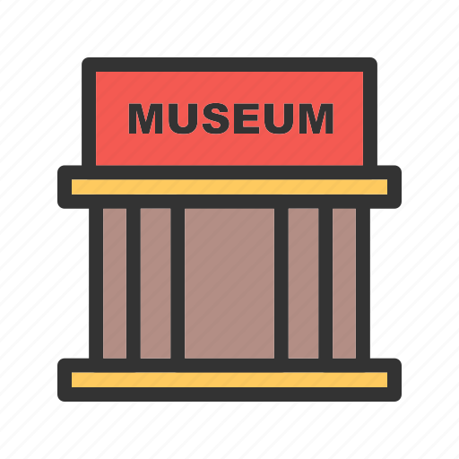 Architecture, building, city, columns, historical, museum, old icon - Download on Iconfinder