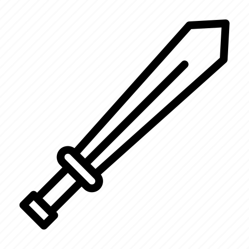 Gun, knife, sword, weapon icon - Download on Iconfinder