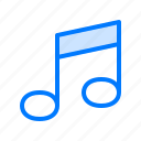 music, music player, musical note, quaver, song