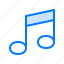 music, music player, musical note, quaver, song 