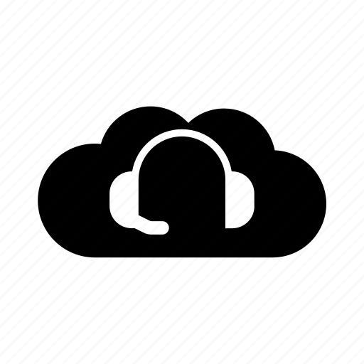 Cloud, headset, music icon - Download on Iconfinder