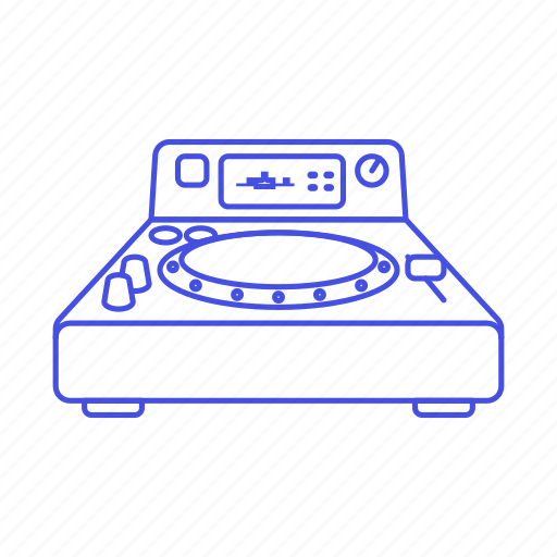 Music, turntable, controller, mixer, dj, system icon - Download on Iconfinder