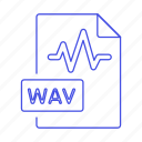 audio, digital, file, format, music, sound, wav, wave