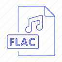 audio, digital, file, flac, format, music, note, sound
