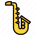music, orchestra, saxophone, sound