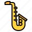 music, orchestra, saxophone, sound 