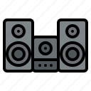 electronic, music, sound, speaker