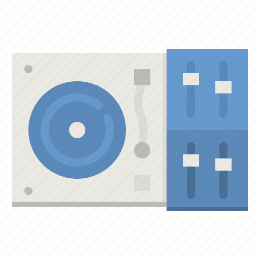 Dj, mixer, music, multimedia, record icon - Download on Iconfinder