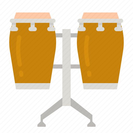 Conga, music, percussion, instrument, musical icon - Download on Iconfinder