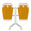 conga, music, percussion, instrument, musical 