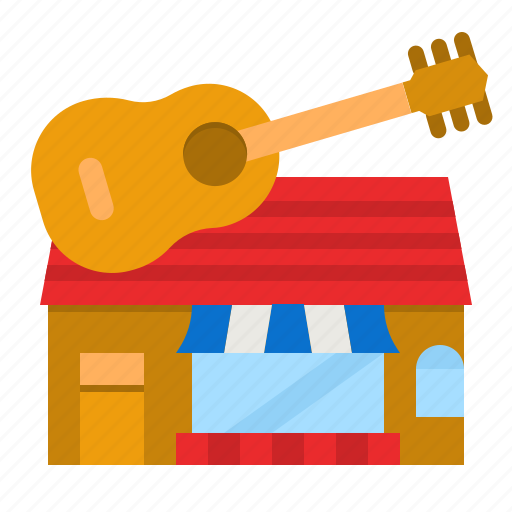 Shop, music, store, multimedia, building icon - Download on Iconfinder