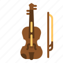 violin, string, instrument, musical, instrumental