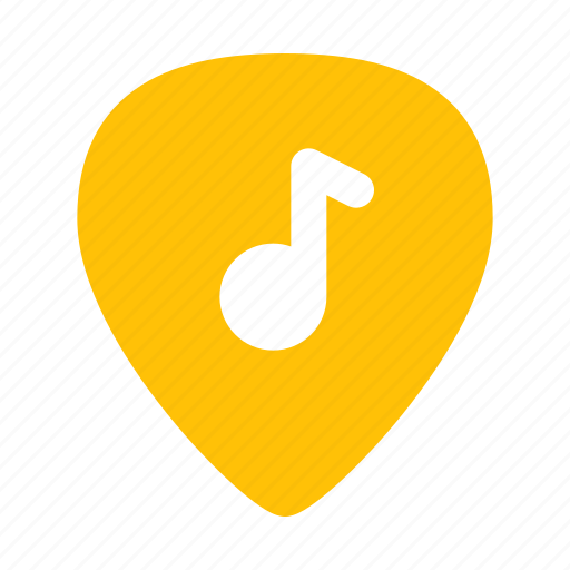 Guitar, pick, music, sound icon - Download on Iconfinder