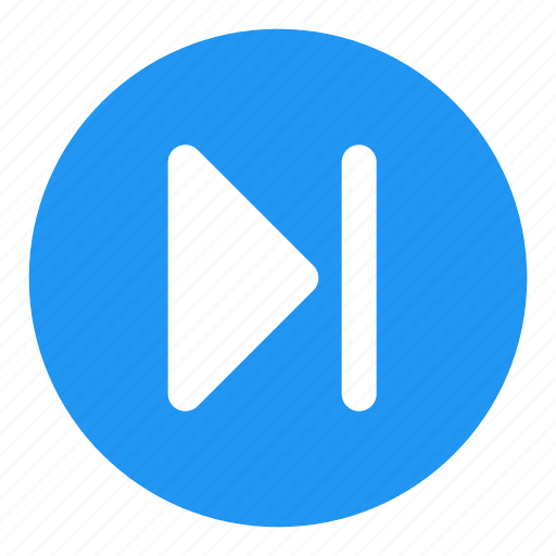 Next, circle, music, player icon - Download on Iconfinder